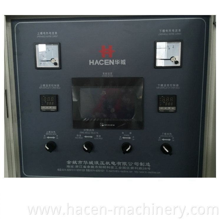 2017 High Energy efficient PLC control with touch screen rubber machine / rubber injection moulding machine